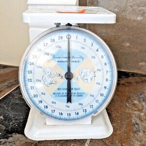 Vintage American Family Nursery Scale